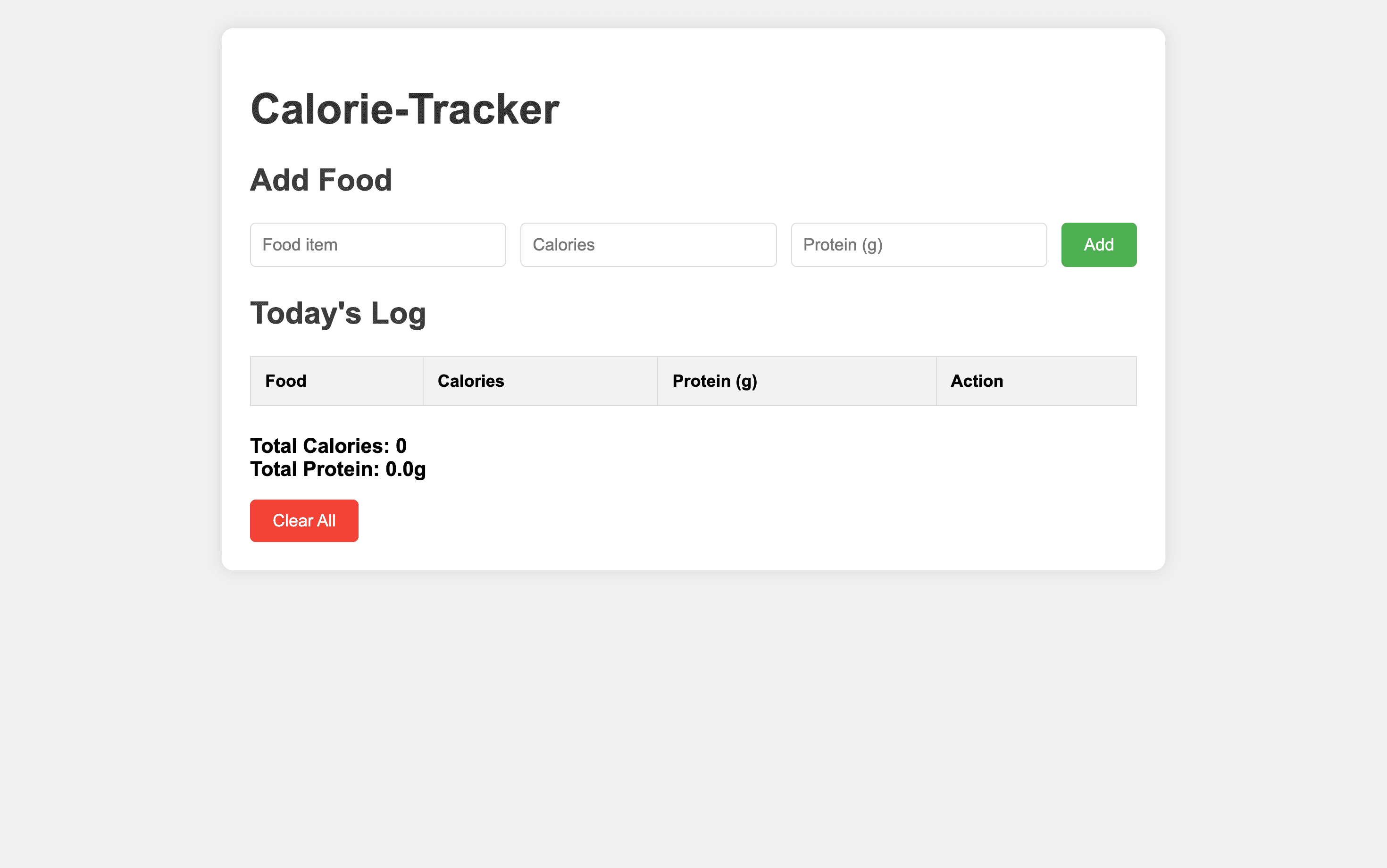 cal-tracker